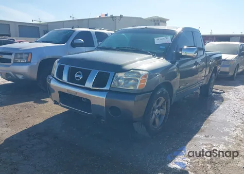 2005 Nissan Titan Se from USA, damaged, VIN 1N6BA06A15N533875